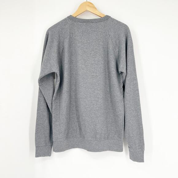 Navy Grandma Crewneck Graphic Sweatshirt Gray Size Medium - Picture 2 of 5